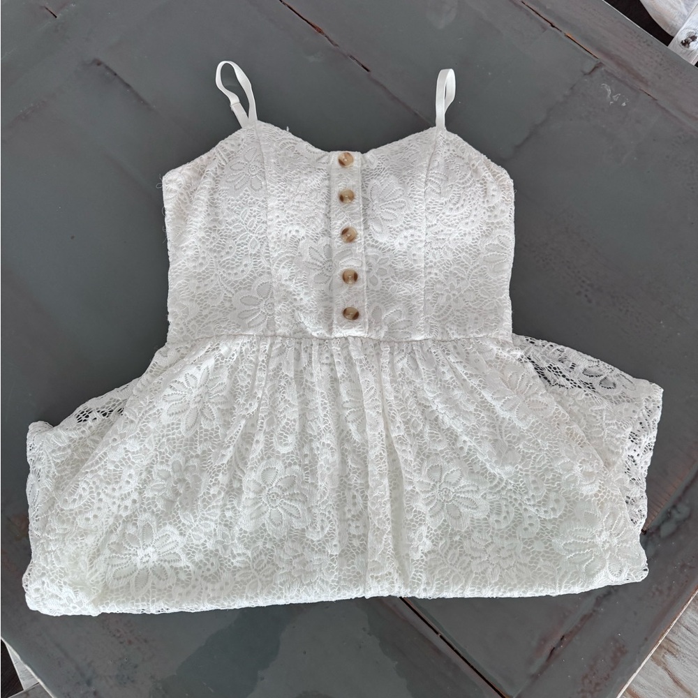 White Lace Women’s Dress